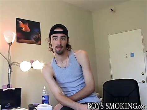 Hairy Skaters Ian Madrox And Dustin Kilimin Smoke Stroke Gay Nude