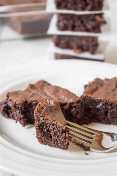 One Bowl Fudgy Brownies Beyond The Chicken Coop