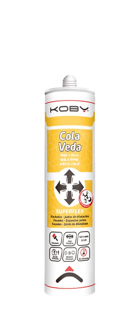 Silicone Cola E Veda Superflex Branco Ml Koby Carlos Alberto