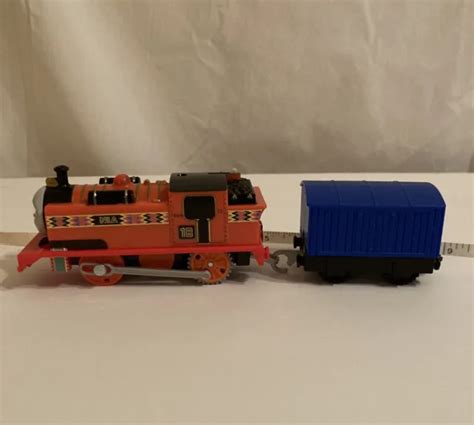 THOMAS FRIENDS Nia Trackmaster Motorized Train Engine WORKS Mattel