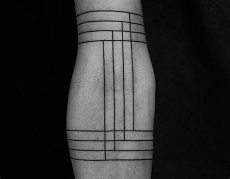 Tatuajes De L Neas En El Brazo Ideas Significado Y M S