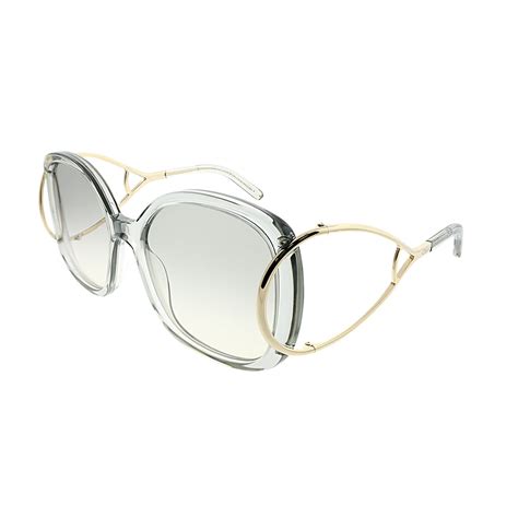 Chloe Chloe Sunglasses Ce702s 038 Gold Greylight Grey Gradient