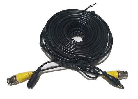 Lorex Ft Black Bnc Video Power Fire Resistant Extension Cable For