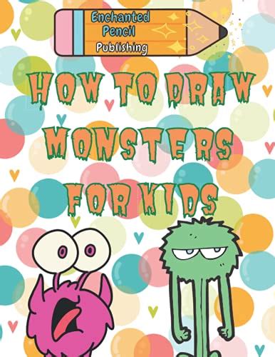 How To Draw Monsters For Kids: Easy Drawing Step by Step and Coloring ...