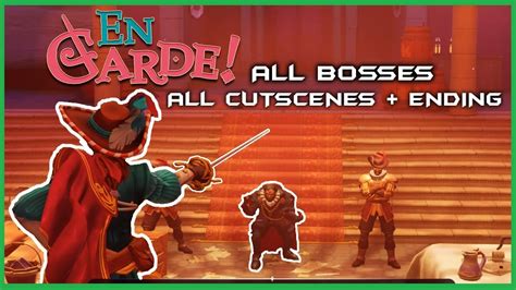 En Garde All Cutscenes Bosses Ending YouTube