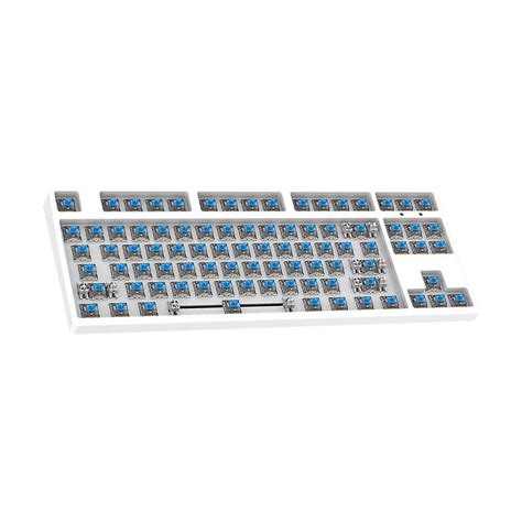 Diy Keyboard Kit Wired Mechanical Keyboard With Hot Swap Switch Blue Switch Plug Backlit