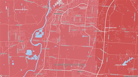 Middletown, OH Political Map – Democrat & Republican Areas in ...