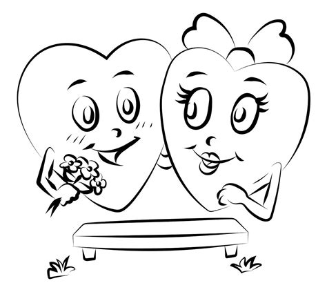 Download Hearts, Couple, Drawing. Royalty-Free Stock Illustration Image ...