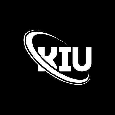 KIU logo. KIU letter. KIU letter logo design. Initials KIU logo linked ...