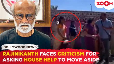 Rajinikanth Faces Backlash Over Alleged Disrespect Towards House Help