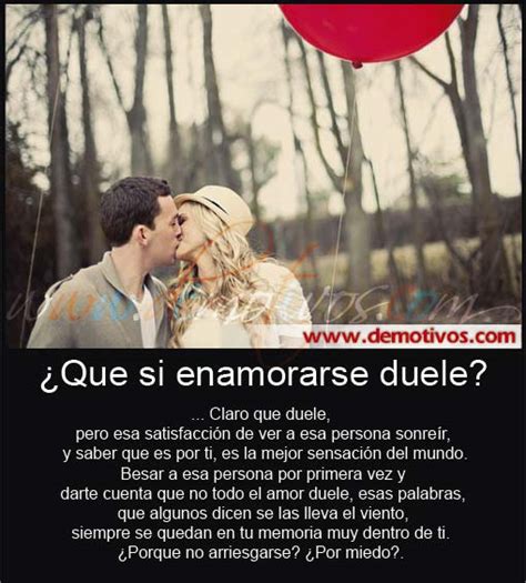 Desmotivaciones De Amor Que Enamorarse Duele Claro Que Duele Pero