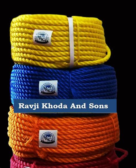 Ravji Khoda And Sons MULTICOLOUR Industrial Rope At Best Price In Rajkot