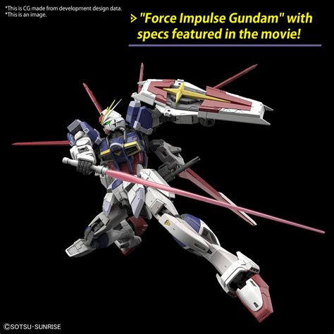 Rg Force Impulse Gundam Spec The Official Website For The Movie