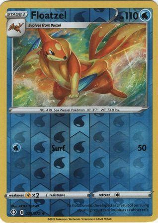 ESP Floatzel 023 072 Uncommon Reverse Holo Playset