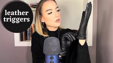 ASMR Leather Gloves YouTube