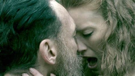 Alyssa Sutherland Sex Scene From Vikings ScandalPost