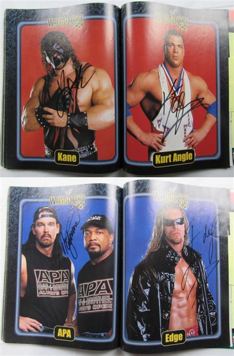 WWE WWF Magazine Signed By 35 With Stone Cold Steve Austin Ric Flair