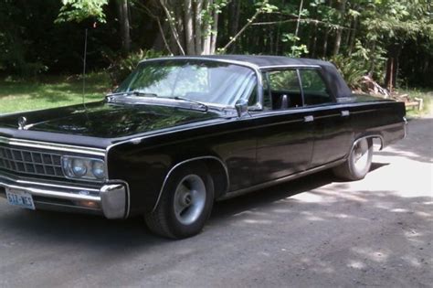 1966 Chrysler Imperial Crown Tripple Black Car For Sale