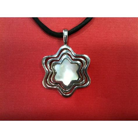 Collier Montblanc Star Signet En Argent