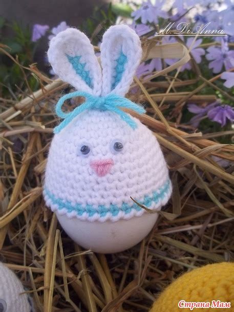 Шапочки для пасхальных яиц. - Вязание - Страна Мам