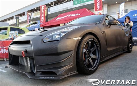 Overtake Carbon Racing Front Face Complete Set For 2009 19 Nissan GT