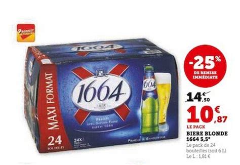 Promo Bi Re Blonde Chez U Express Icatalogue Fr