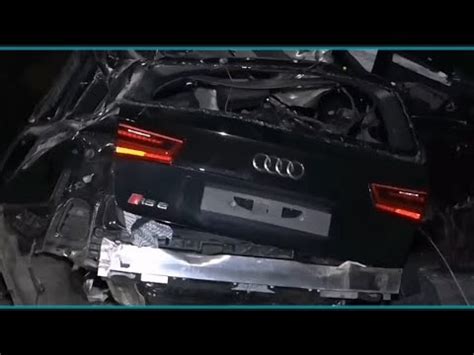 AUDİ RS6 CRASH / audi rs6 kaza 300kmh !!! 1080p - YouTube