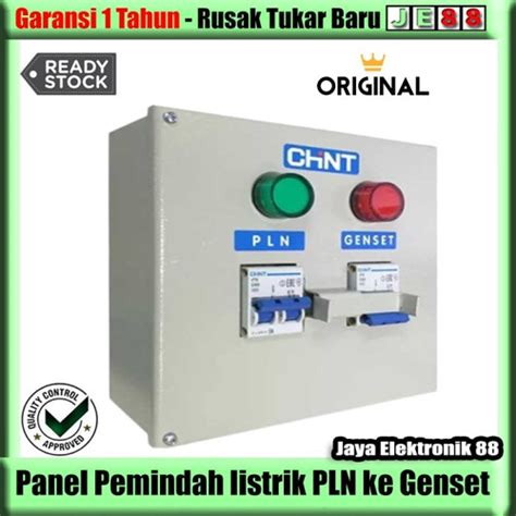 Jual Tuas Pemindah Listrik PLN Ke Genset ATS Manual U Rumah Masjid