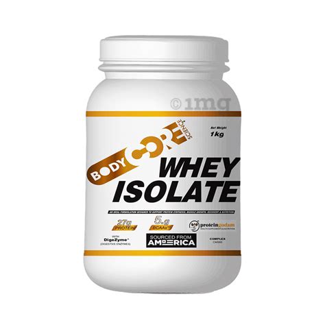 Body Core Science Whey Isolate Powder Butterscotch Buy Jar Of Kg