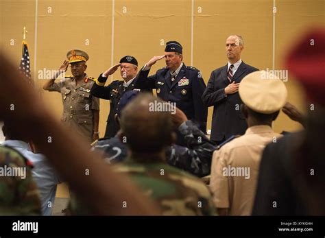 US military awards ceremony Stock Photo - Alamy