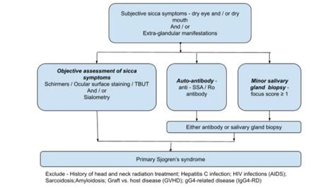 Diagnostic Evaluation For Sjogrens Syndrome Download Scientific Diagram