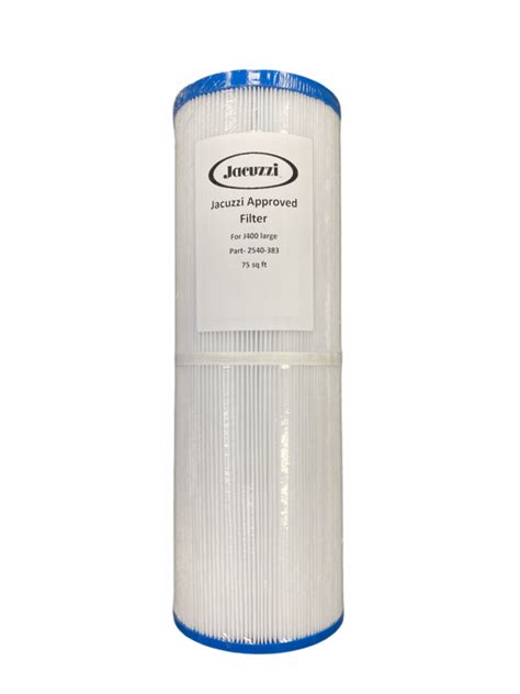 Jacuzzi J Large Hot Tub Filter All Weather Leisure