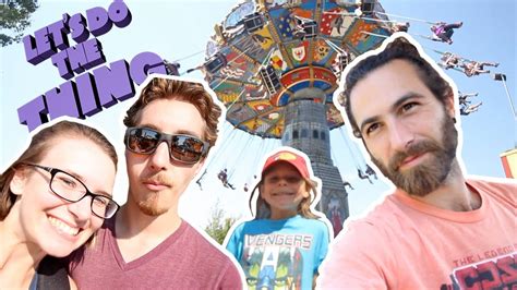 Day Trip To The Amusement Park Calaway Park W Thub Squad Youtube