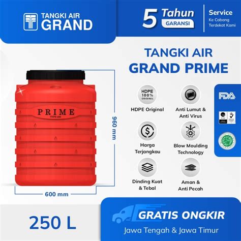 Promo Tangki Toren Tandon Air Prime Blow L Tidak Berbau