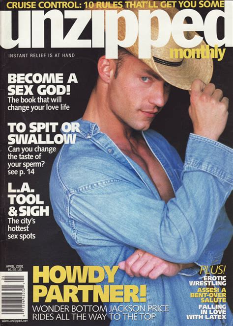 Unzipped April Unzipped Magazine Back Issues Hot Horny Gay