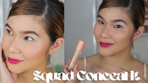 Squad Cosmetics Conceal It Concealer Full Review And Complete Swatch