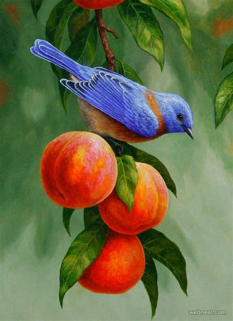 50 Beautiful Bird Paintings and Art works for your inspiration | Birds ...