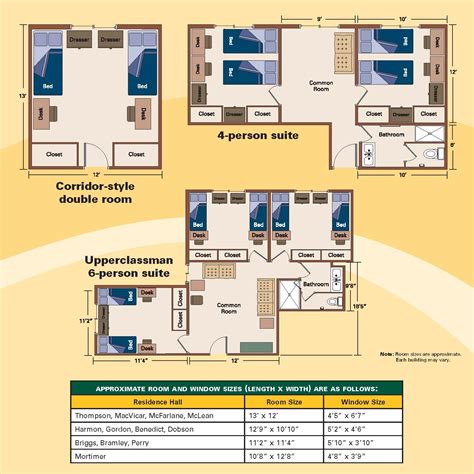 Dormitory Floor Plan - floorplans.click