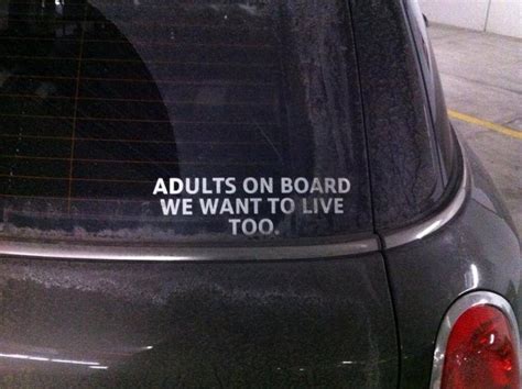 27 Funny Bumper Stickers That Will Make You Do a Double Take