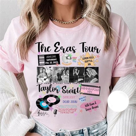 Retro Taylor Swift The Eras Tour Shirt Y2k Taylor Swift The Etsy