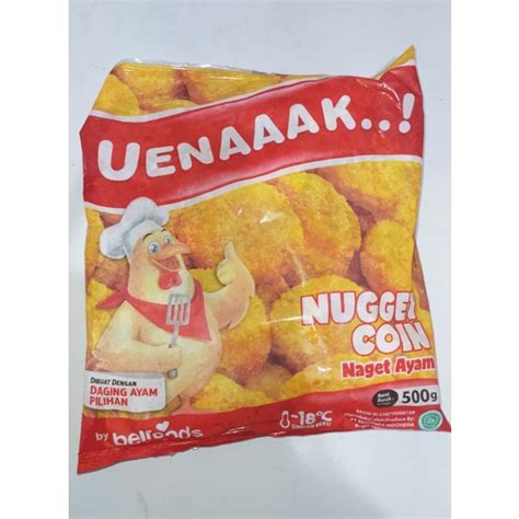 Belfoods Chicken Nugget 500gr Naget Ayam Small Uenaaak Nugget S