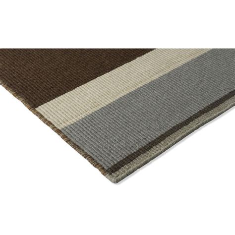 Brink Campman Artisan Stack Handwoven Designer Wool Rug X Cm Ochre