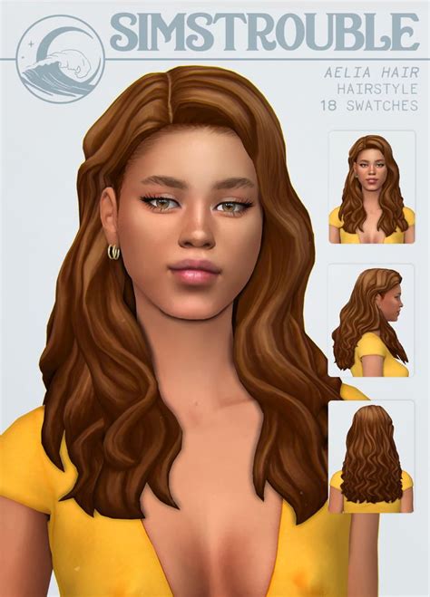 Maxis Match CC World Sims Hair Sims Maxis Match