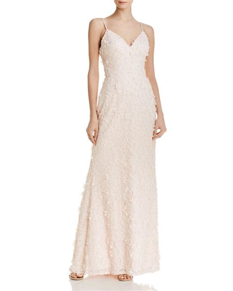 Lyst Eliza J Floral Lace Gown In Pink