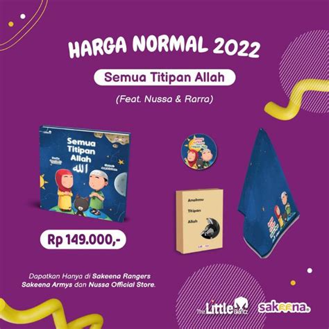 Jual Semua Titipan Allah Shopee Indonesia