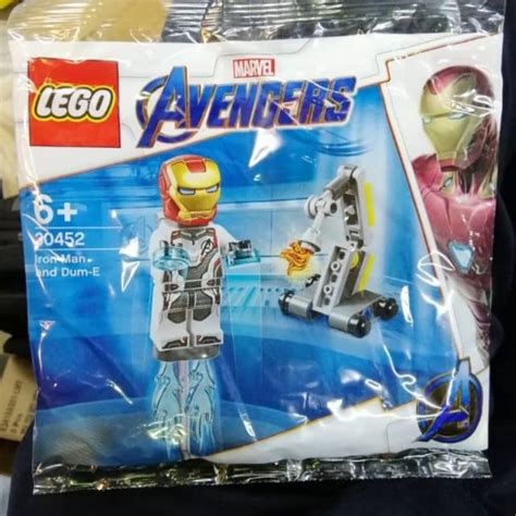 LEGO 30452 Marvel Avengers Iron Man And Dum E Shopee Malaysia