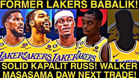 Former Lakers Babalik Na Solid Kapalit Ni Russ Walker Masasama Daw