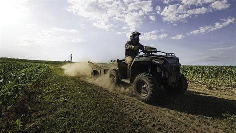 Polaris Ups The Carrying Capacity Of Sportsman 570 Atv Farmers Weekly