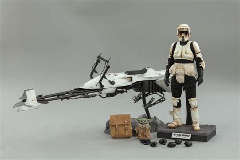 Hot Toys Star Wars Mandalorian Scout Speeder Bike Tms Hobbies Toys Toys Games On