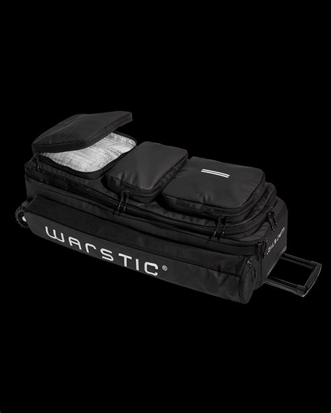 Warrior Catchers Wheeled Bag Black Warstic